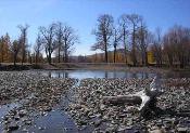 Upper Tuul River in Gorkhi Terelj National Park